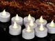 Battery Operated LED Candle with Flame Effect for Grave and Decor