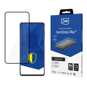 3mk HardGlass Max Tempered Glass for Samsung Galaxy M53 5G, Black