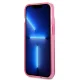 Karl Lagerfeld Gradient Ikonik Karl&Choupette Case for iPhone 13 mini, Pink
