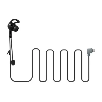 Ejeas HIFI-R7 In-Ear Headphones for Referees with Type-C, Black