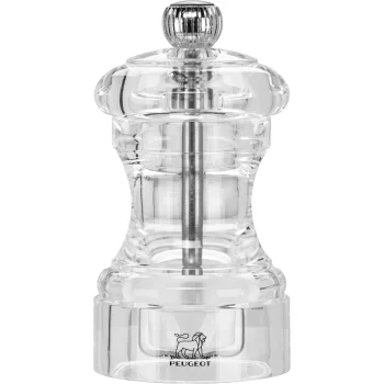 Peugeot Bistro Salt Mill 10 cm Transparent Acrylic