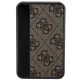 Guess Powerbank 10000mAh 18W 4G Leather Metal Logo, Brown