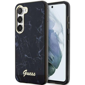 Guess Marble Collection Hardcase for Samsung Galaxy S23+ S916 Black