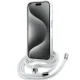 Karl Lagerfeld iPhone 14 Pro Case IML Choupette Head & Cord MagSafe, Transparent