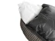 Pet Bed for Dogs and Cats with Raised Sides, Corduroy, Non-Slip Base, Size L, Beige