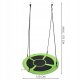 Bērnu Dārza Šūpoles \"Stārķa Ligzda\" 100 cm, Zaļi-Melnas | Kids Garden Swing \"Stork Nest\"
