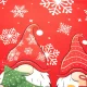 Ruhhy 22312 Decorative Christmas Pillowcase with Gnomes, 45x45cm