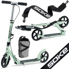 Soke City Green Electric Scooter - Urban Commuter Essential