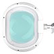Elegante 6028 60 LED SMD 5D Galda Palielinātājs Lampa Reģ. Gaismas Intensitāte | Countertop Magnifier Lamp