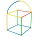 Kruzzel 00022408 Straw Constructor Set, 408 Pieces