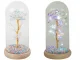 Eternal Rose in Glass Dome with LED Lighting