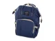 Multifunctional Diaper Backpack / Stroller Bag for Moms, 11 Pockets, Navy Blue