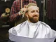 Hairdressing Cape Collar for Hair Cutting, Silver
