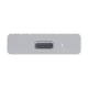 Lexar LPAE06N M.2 NVMe SSD Drive Enclosure 10Gbps USB-C, Silver