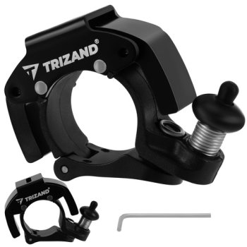 Mechanical Bike Bell Trizand Loud 100dB 7.5x4.5x2cm, Black
