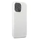 Mercedes iPhone 13 / 13 Pro Case Silver Stars Pattern, White