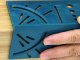 Japanese 3D Carpenter\'s Square, blue