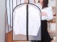 Large 60x100 cm Garment Bag for Suits, Dresses and Coats with Zipper