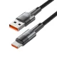 Tech-Protect UltraBoost USB-C / USB-C 66W 6A 2m Cable, Gray