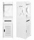 Leobert Bathroom Column Cabinet 80cm White