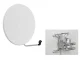 Satellite Dish Antenna LTC SAT 80 80x75 cm, White, 5-Pack