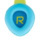 PowerLocus P2 Kids Wireless Headphones, Blue/Green