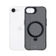 3mk Smoke Case Mag&Stand Apple iPhone 16E - black