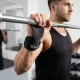 4FIZJO Leather Gymnastics Grips for CrossFit and Pull-Ups - Black
