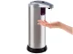 Touchless Automatic Soap and Liquid Dispenser, Silver, 200 ml