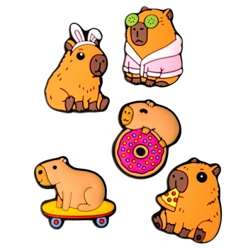 TFO 3D Capybara Stickers, 5 pcs