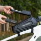Wozinsky B68 Bicycle Frame Bag with Phone Pocket, 1.7L - Black