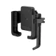 Baseus GoTrip Motorcycle Phone Holder Mirror, with Shock Absorption - Black