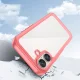 Outer Space Case with Flexible Frame for iPhone 16 - Red