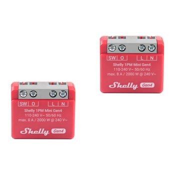 Smart Controller Set Shelly 1PM Mini Gen4 Zigbee Matter 8A