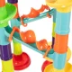 Kruzzel 113-Piece Marble Run Track with 30 Balls (Multicolor)