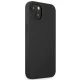 Mercedes iPhone 14 Case Leather Hot Stamped, Black