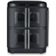 Severin FR 2468 S-Fry Duo Stack Air Fryer Black
