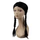 Soulima 21773 Women\'s Long Wig with 2 Braids, Black