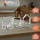 Ruhhy 22905 Gingerbread House Cookie Cutter Set, 10 pcs