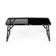 Multigarden Folding Camping Table 60x40 cm, Black