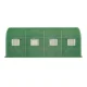 Carruzzo Polytunnel Greenhouse 13x8 ft Walk-In Garden Tunnel