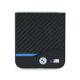 BMW Carbon Blue Line Case for Samsung Galaxy Z Flip 6 Black
