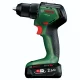 Bosch PSR18V-60 Cordless Drill Driver, 18 V, 1x 2.5 Ah