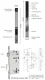 Smart Door Lock with Face Recognition, Fingerprint and Tuya, Right-Hand