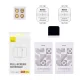 Baseus NanoCrystal Screen Protector AP Watch 7/8 41mm Clear