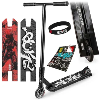 Soke Box Stunt Scooter, Black