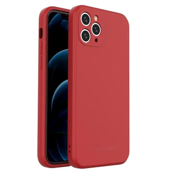 Apple Iphone 11 Pro 5.8" Wozinsky Silicone Color Case Cover, Red