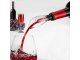 Electric Corkscrew Including Foil Cutter, Wine Pourer / Wine Opener Accessory Set, Black