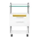 Podiatry Cart 6052T with UV-C Lamp, White