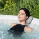 Bestway 60316 Lay-Z-Spa Inflatable Pool Headrests, 2 pcs, Grey